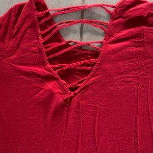 Torrid crisscross in the back tunc